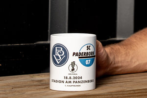 DFB-Pokal Tasse "Bremer SV - SC Paderborn 07"