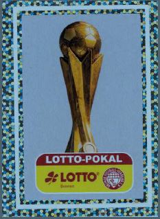 Sticker: "Lottopokal" Glitzer