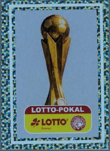 Sticker: "Lottopokal" Glitzer
