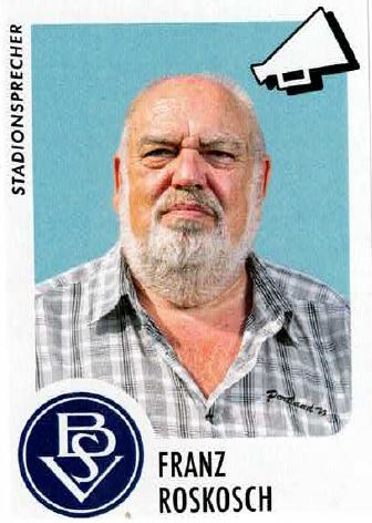 Sticker: "Franz Roskosch"