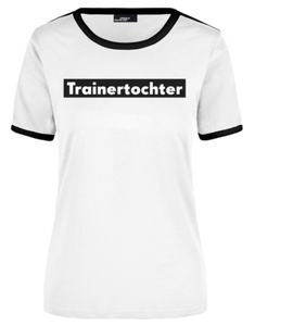 T-Shirt "Trainertochter"