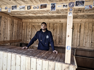 Hoodie Love football hate racism Bremer SV Fan Shop