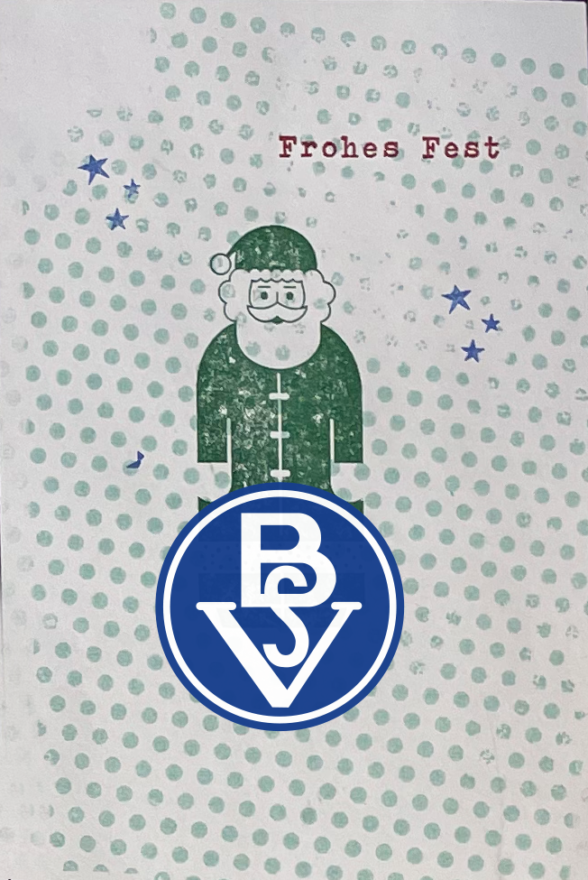 BSV Weihnachtskarte "Weihnachtsmann"